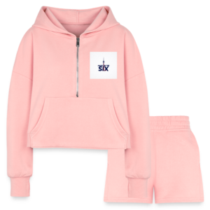 Women’s Cropped Hoodie & Jogger Short Set