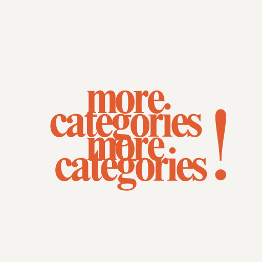 morecategories more categories