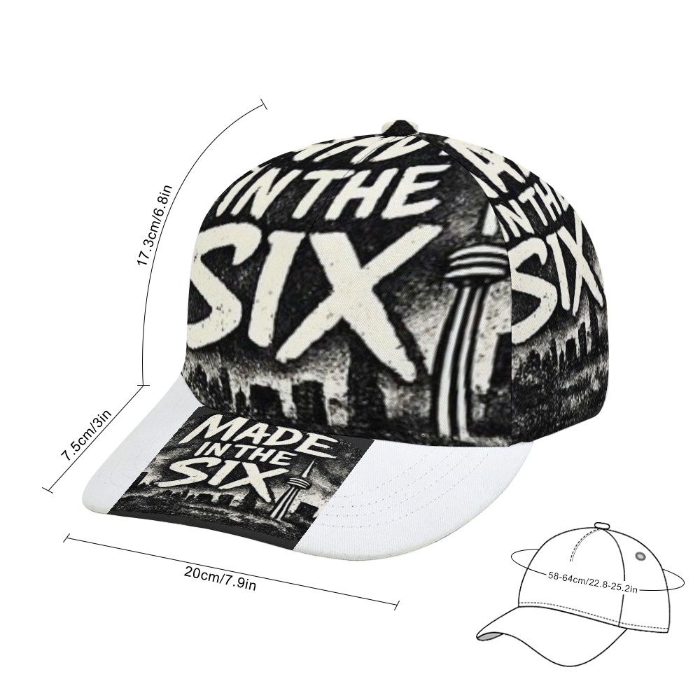 Made In The Six Baseball Cap – New Upgrade Toronto Snapback Hat | Premium 6ix Streetwear Cap - Image 6