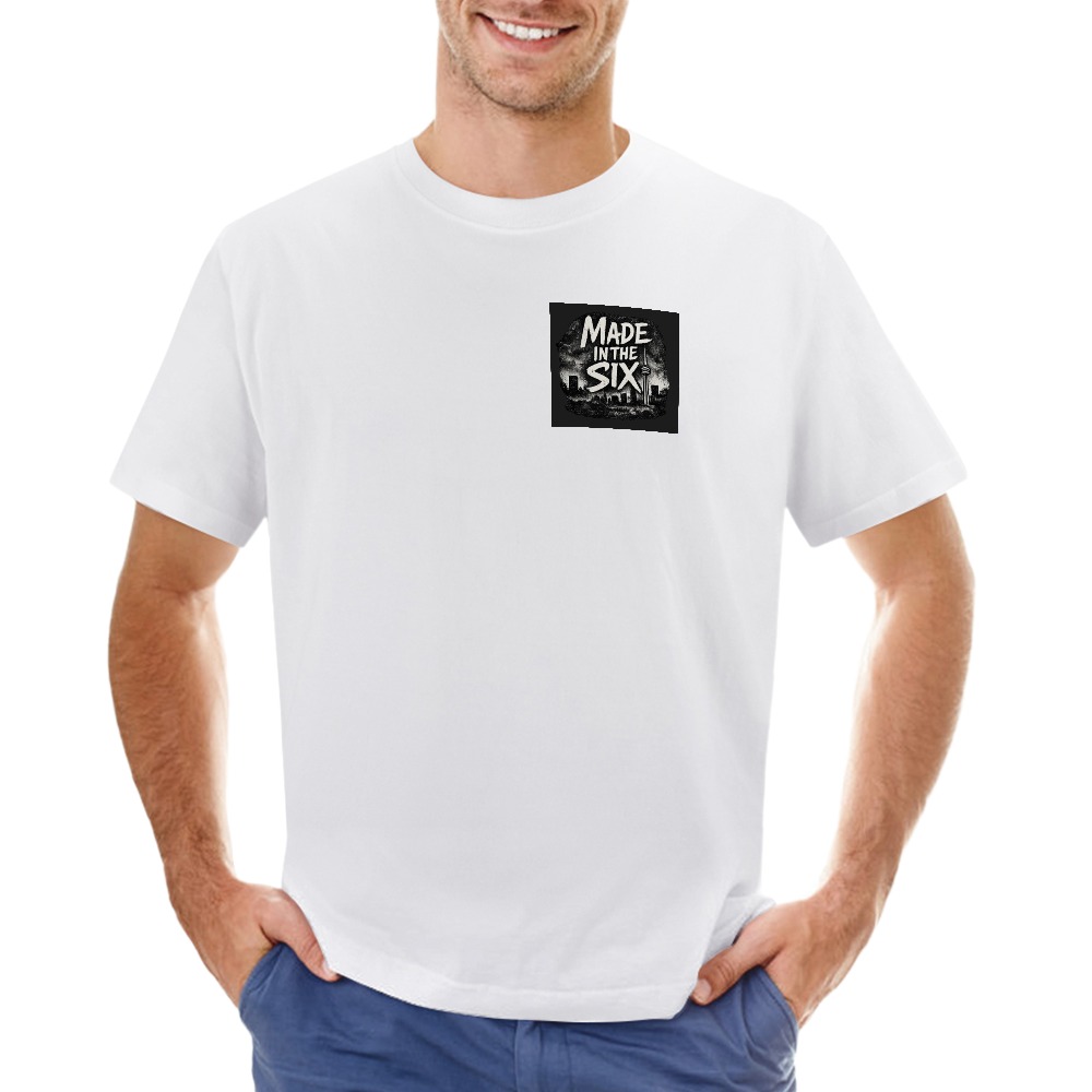 Made In the Six Men's T-shirt 100% cotton - Image 7