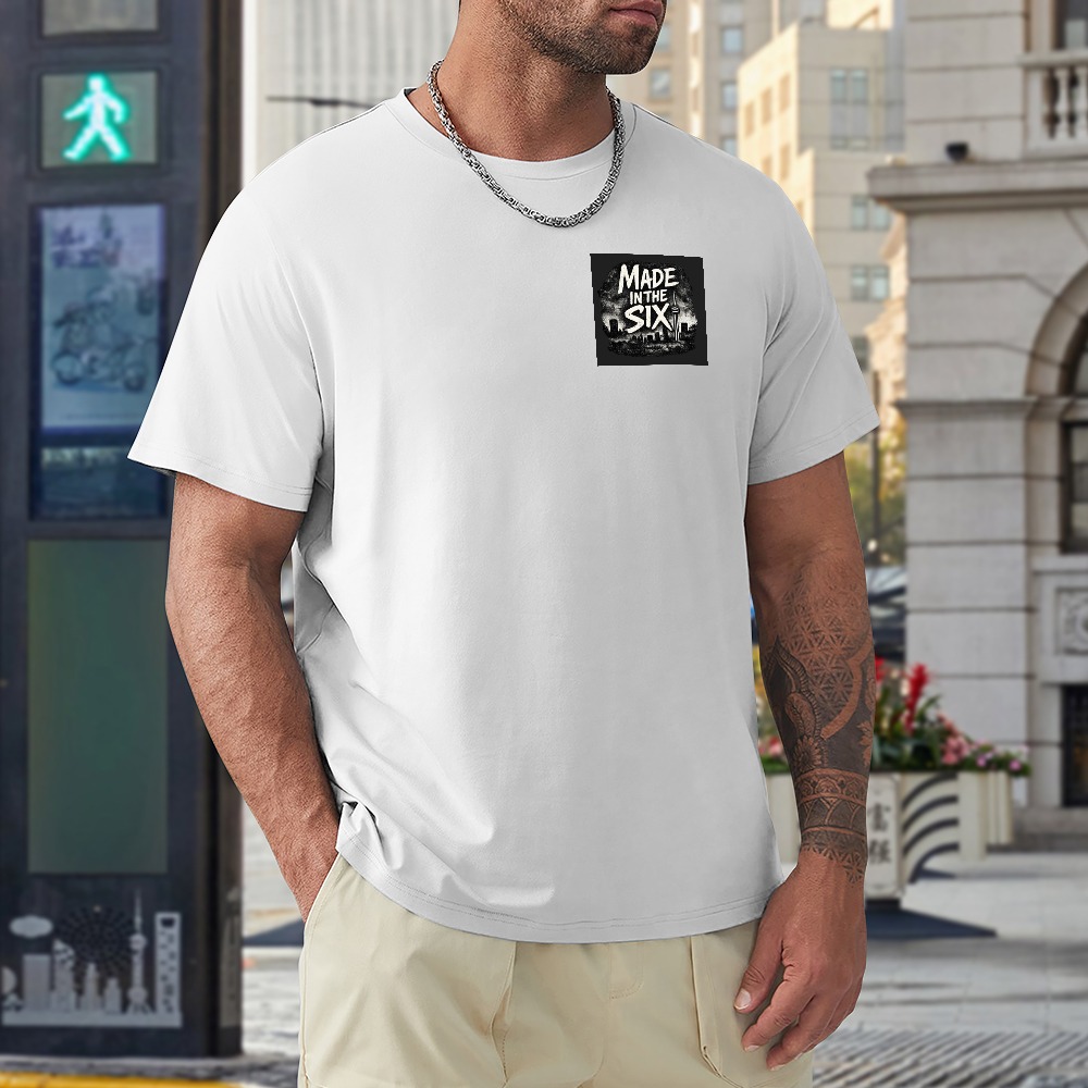 Made In the Six Men's T-shirt 100% cotton - Image 3